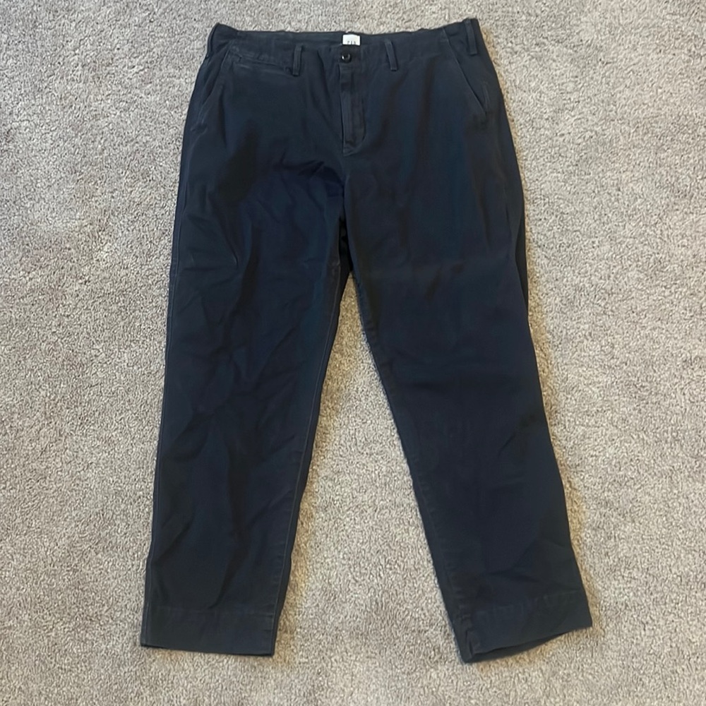 Gap Navy Straight Khaki Pants - Size 12